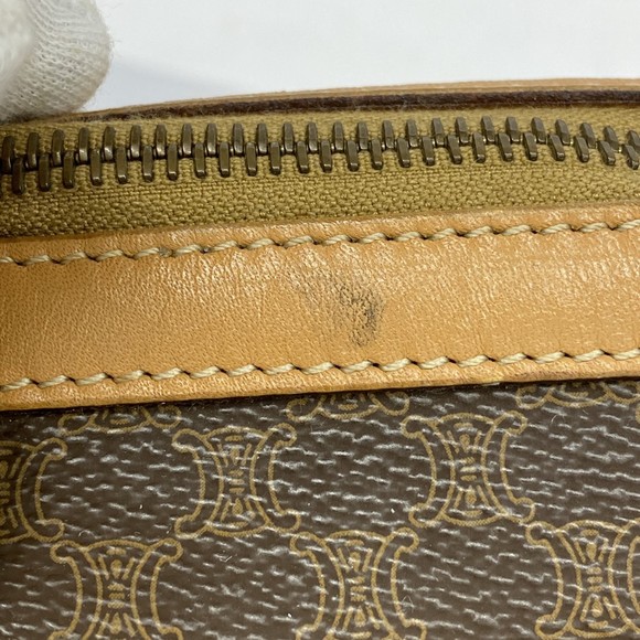 Celine Macadam Handbag Brown - Picture 7 of 13